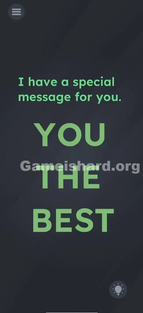 Game Is Hard Level 72 Solution 3