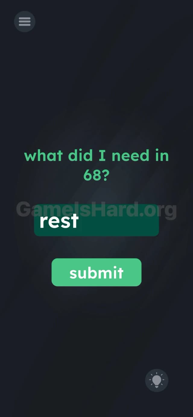 Game Is Hard Level 71 Solution 3