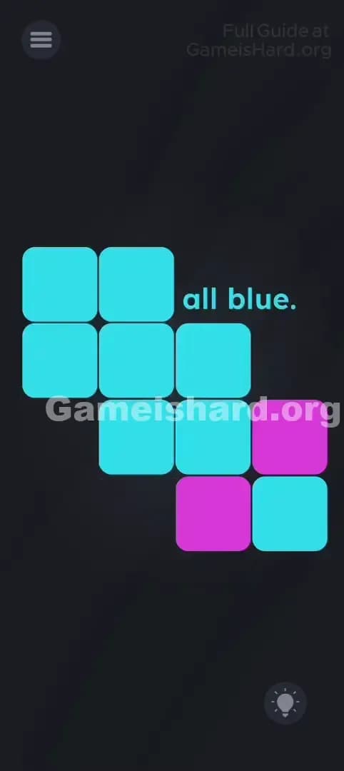 Game Is Hard Level 169 Solution 1