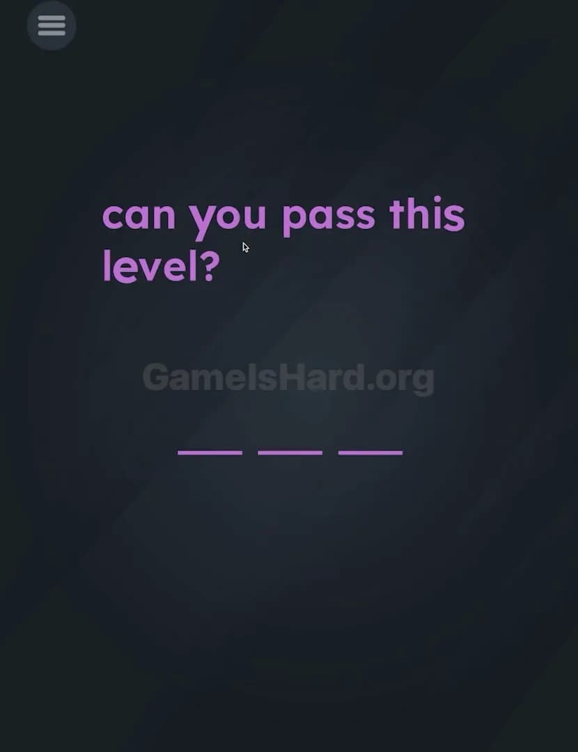 Game Is Hard Level 2 Screenshot