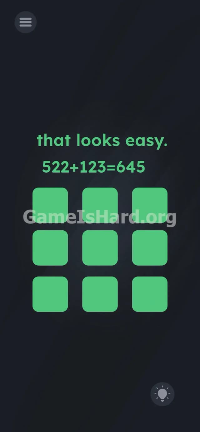 Game Is Hard Level 247 Solution 3