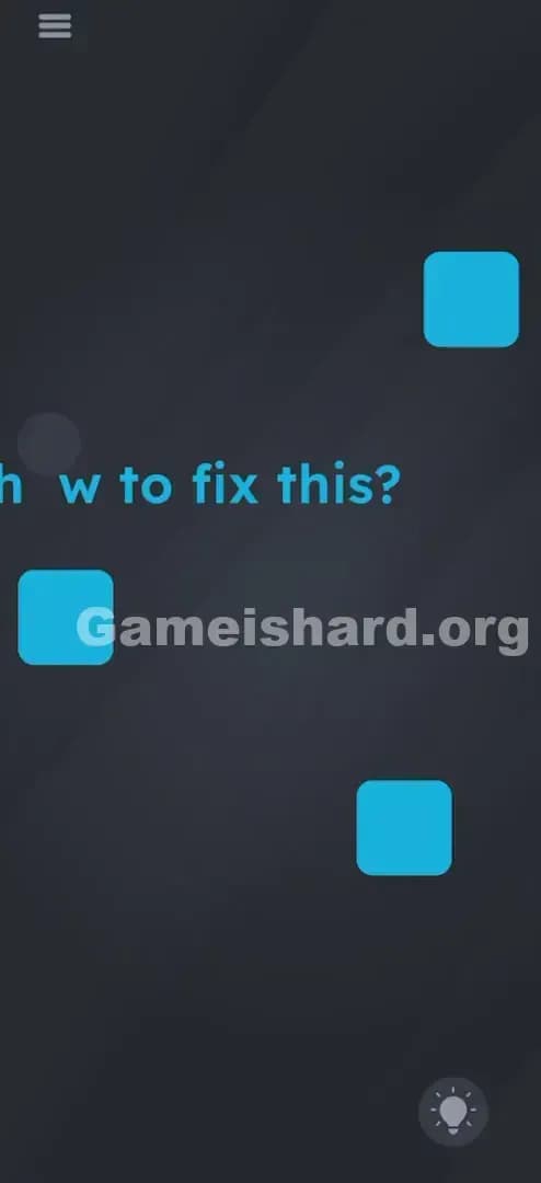 Game Is Hard Level 20 Solution 2